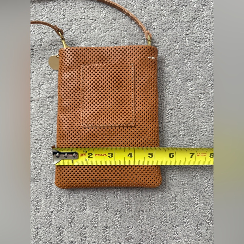 Clare V Leather Poche Cuoio Perf - Picture 12 of 14